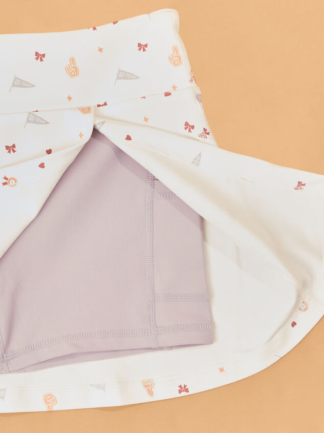 Cheer Split Skort Detail 4 - AS Kids