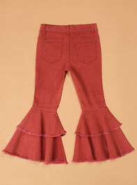 Morgan Tiered Ruffle Pants Detail 2 - AS Kids