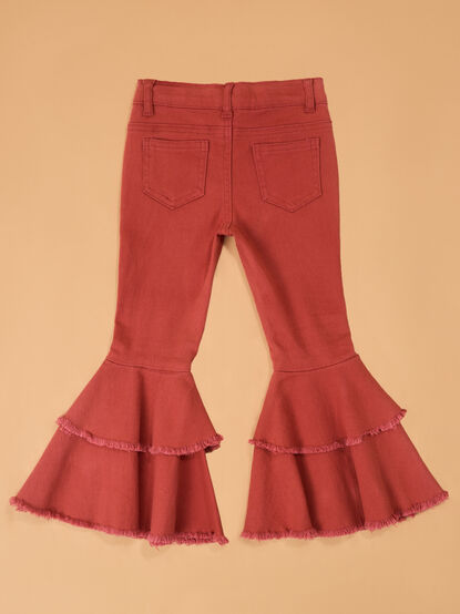 Morgan Tiered Ruffle Pants - AS Kids