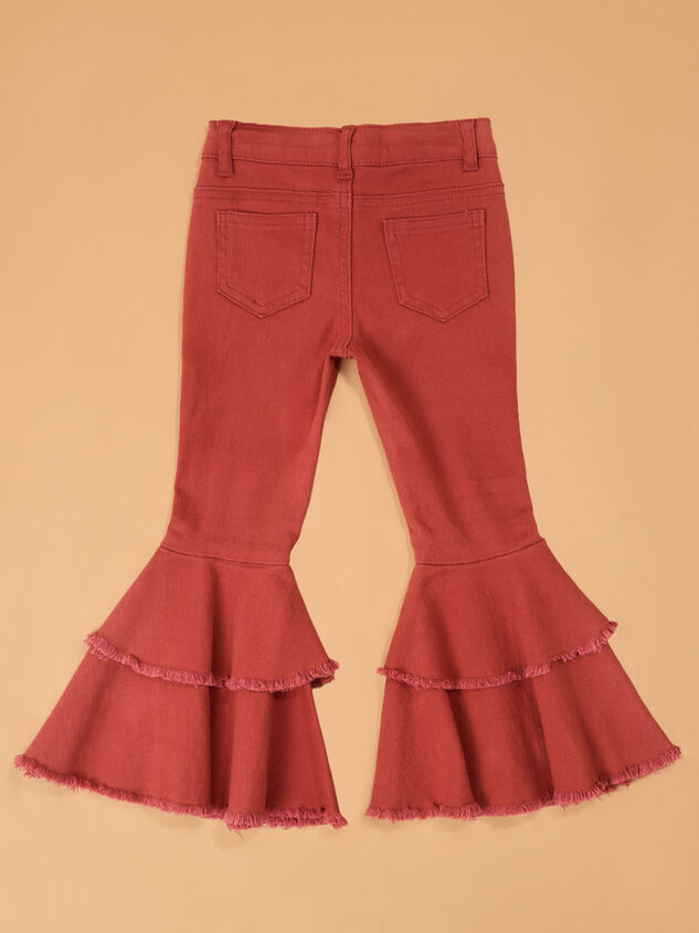 Morgan Tiered Ruffle Pants Detail 2 - AS Kids