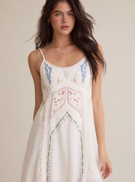 Parker Embroidered Mini Dress Detail 2 - AS Kids
