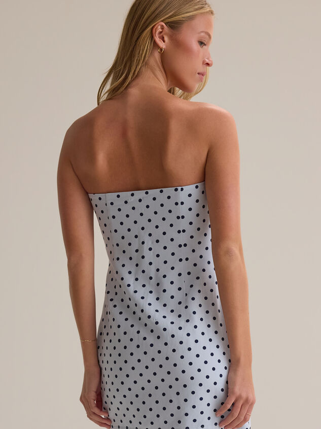 Taylia Polka Dot Mini Dress Detail 4 - AS Kids