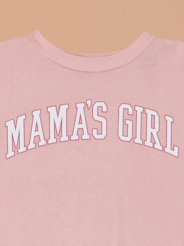 Mama's Girl Fleece Bubble Detail 3 - ALTAR'D STATE KIDS