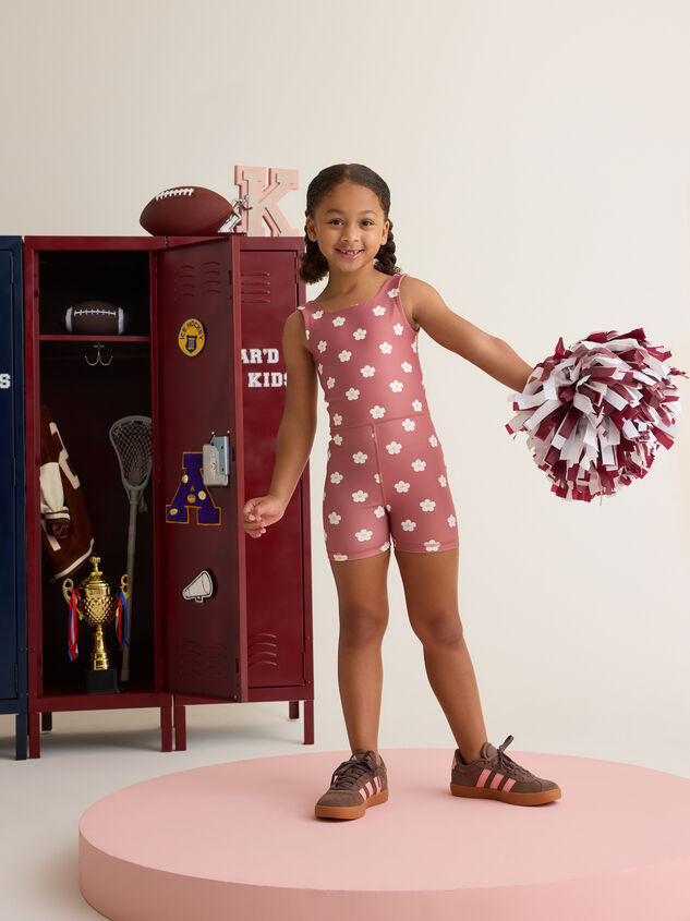 Isla Daisies Unitard - AS Kids