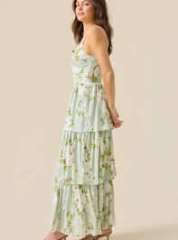 Kellsini Floral Maxi Dress Detail 4 - ALTAR'D STATE KIDS