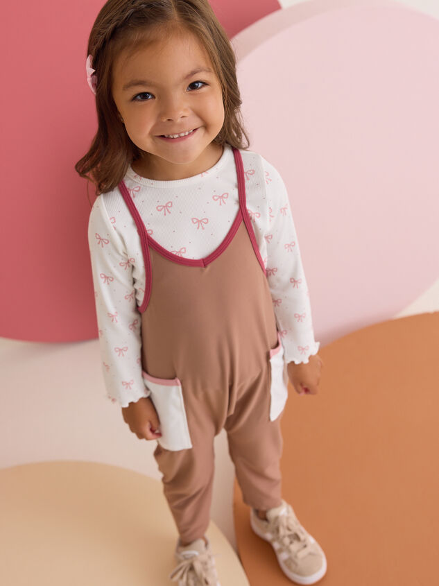 Bailey Bow Long Sleeve Top - AS Kids