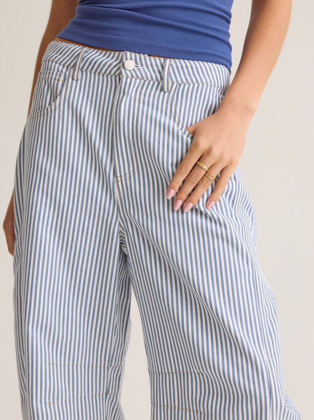 Caven High Rise Barrel Pants Detail 4 - AS Kids