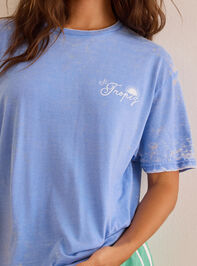 Saint Tropez Postcard Slub Tee Detail 3 - AS Kids