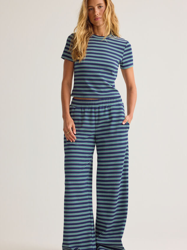Santorini Striped Knit Pants - AS Kids