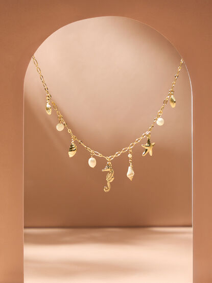 Sea Breeze Charm Necklace - ALTAR'D STATE KIDS