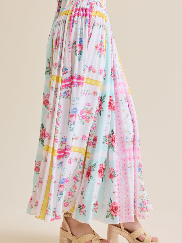 Gianna Floral Maxi Skirt Detail 4 - ALTAR'D STATE KIDS