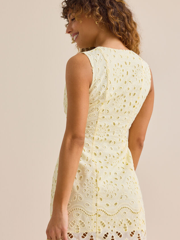 Pippa Lagoon Mini Dress Detail 5 - ALTAR'D STATE KIDS