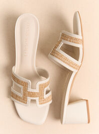 Eileen Raffia Heel Detail 3 - AS Kids
