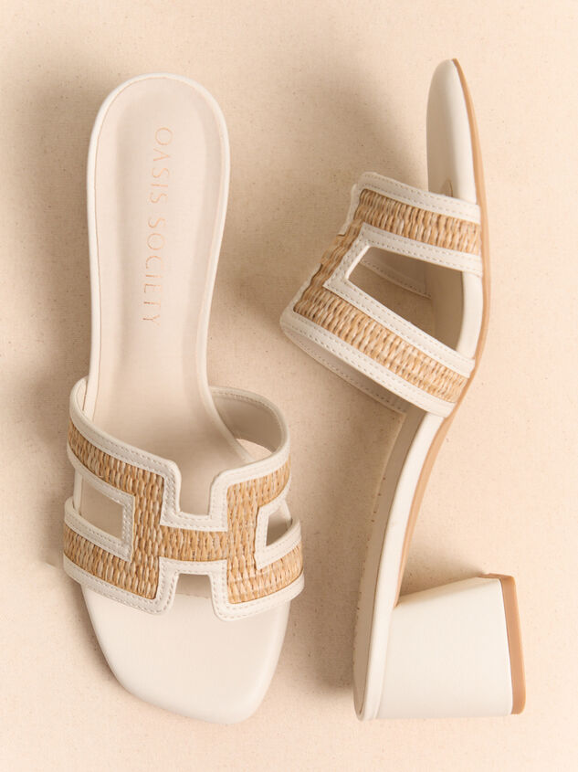 Eileen Raffia Heel Detail 3 - AS Kids