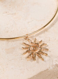 Gemma Sun Dial Necklace Detail 3 - AS Kids