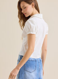 Gabrielle Puff Sleeve Top Detail 4 - ALTAR'D STATE KIDS