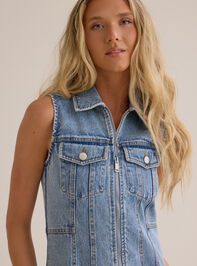 Romy Denim Dress Detail 3 - ALTAR'D STATE KIDS