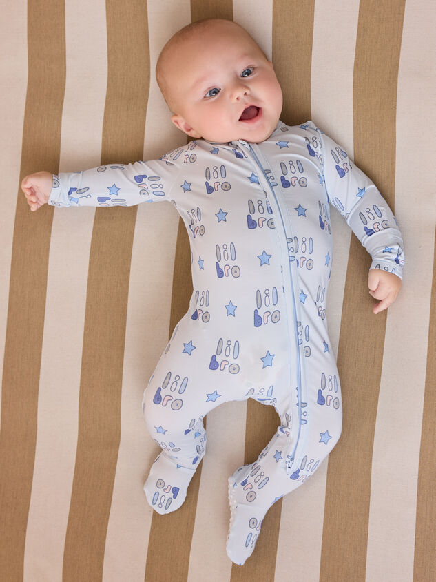 Lil Bro Long Sleeve Footie - AS Kids