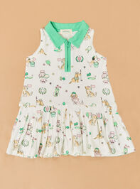 Country Club Dog Baby Tennis Dress Detail 2 - ALTAR'D STATE KIDS