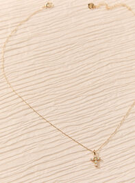 Luminous Faith Opal Cross Necklace - AS Kids
