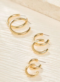 18k Gold Dipped Hoop Pack - ALTAR'D STATE KIDS