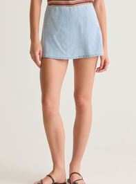 Amanda Denim Skort Detail 4 - AS Kids