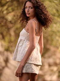 Phoebe Embroidered Skort Detail 3 - ALTAR'D STATE KIDS