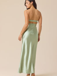 Paityn Strapless Maxi Dress Detail 6 - ALTAR'D STATE KIDS