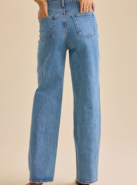 Carlin High Rise Straight Leg Jean Detail 5 - AS Kids