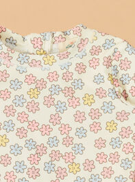 Sarah Long Sleeve Ruffle Butt Swimsuit Detail 3 - ALTAR'D STATE KIDS