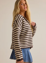 Madeline Striped Cardigan Detail 5 - AS Kids