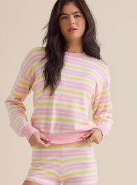 Bella Striped Sweater Detail 3 - ALTAR'D STATE KIDS