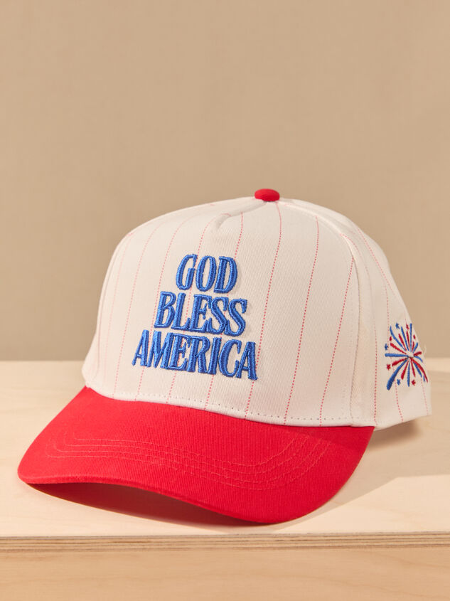 God Bless America Trucker Hat - AS Kids