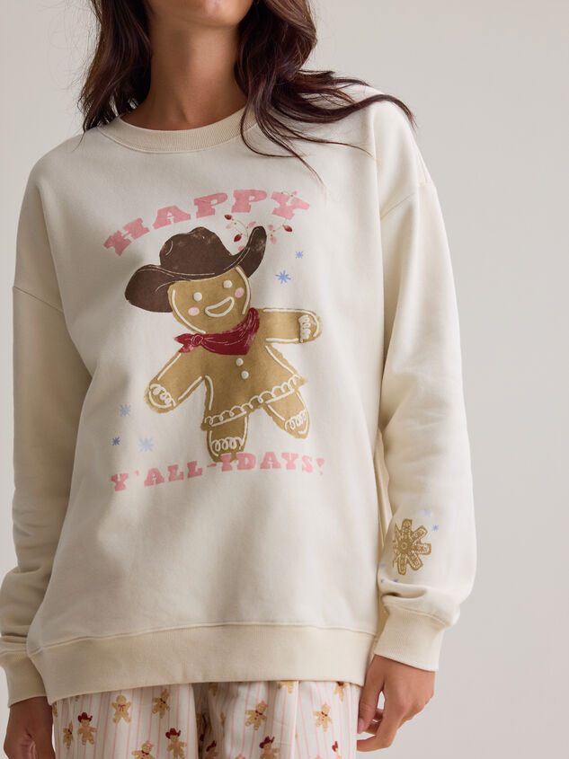 Happy Y'alliday Mama Pullover Detail 3 - AS Kids