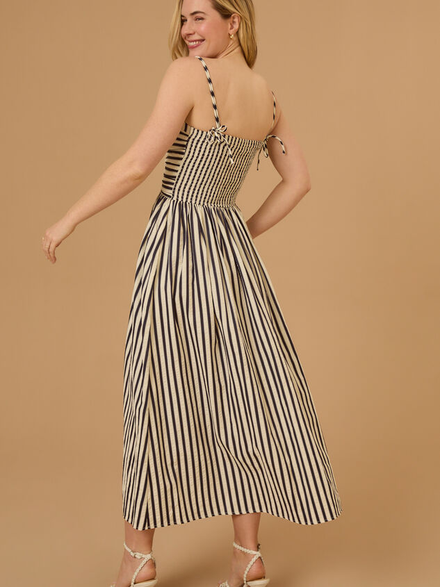Josey Stripe Maxi Dress Detail 7 - ALTAR'D STATE KIDS