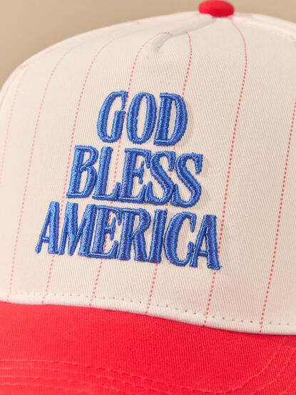 God Bless America Trucker Hat - AS Kids