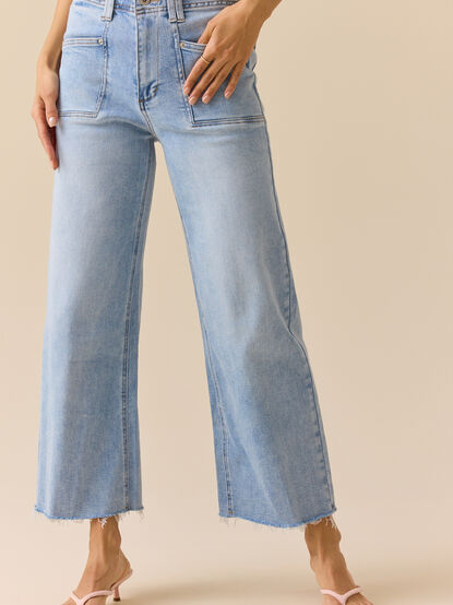 Maddie Cropped Jeans - ALTAR'D STATE KIDS