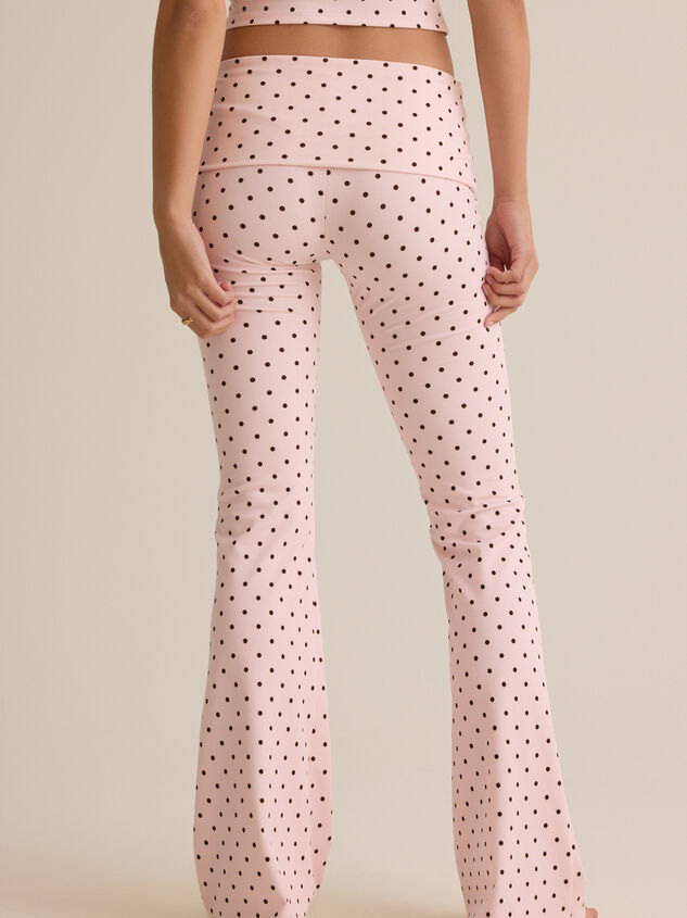 Liora Polka Dot Foldover Pant Detail 7 - ALTAR'D STATE KIDS