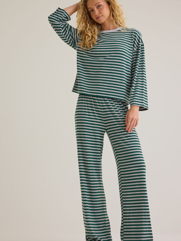 Cate Striped Crewneck Top Detail 2 - AS Kids