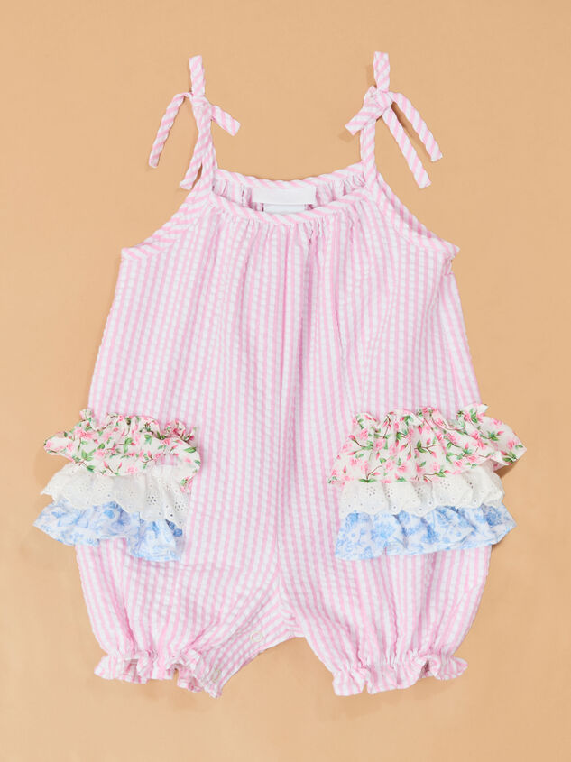 Lou Seersucker Mix Print Bubble - ALTAR'D STATE KIDS