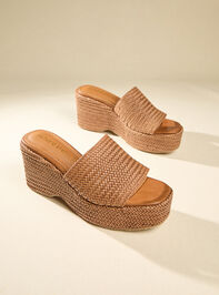 Josie Woven Wedge Detail 3 - ALTAR'D STATE KIDS