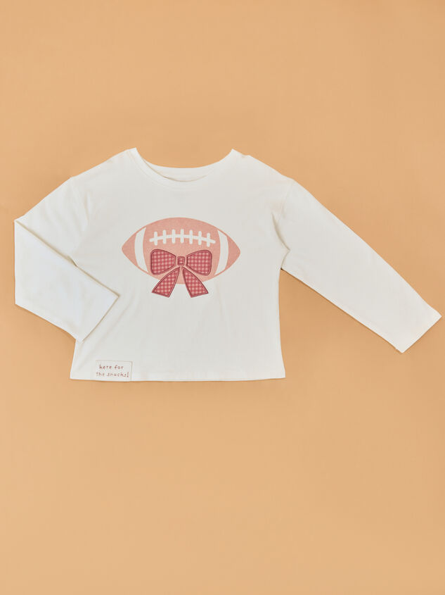 Here for the Snacks Long Sleeve Detail 2 - AS Kids