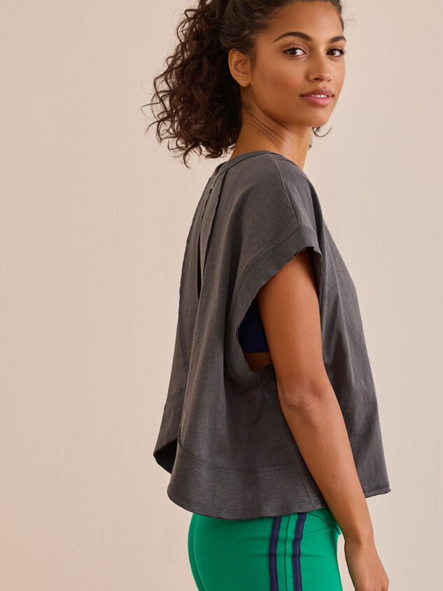 In Motion Circle Back Tee Detail 3 - AS Kids