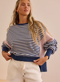 Pro Stripe Patchwork Crew - ALTAR'D STATE KIDS