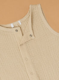 Oak Muslin Shortall Detail 2 - ALTAR'D STATE KIDS