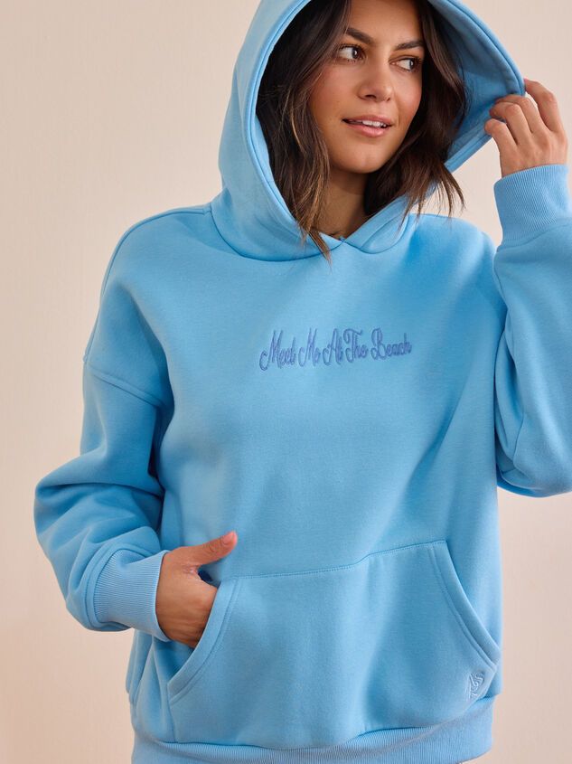 Meet Me At The Beach Hoodie Detail 2 - ALTAR'D STATE KIDS