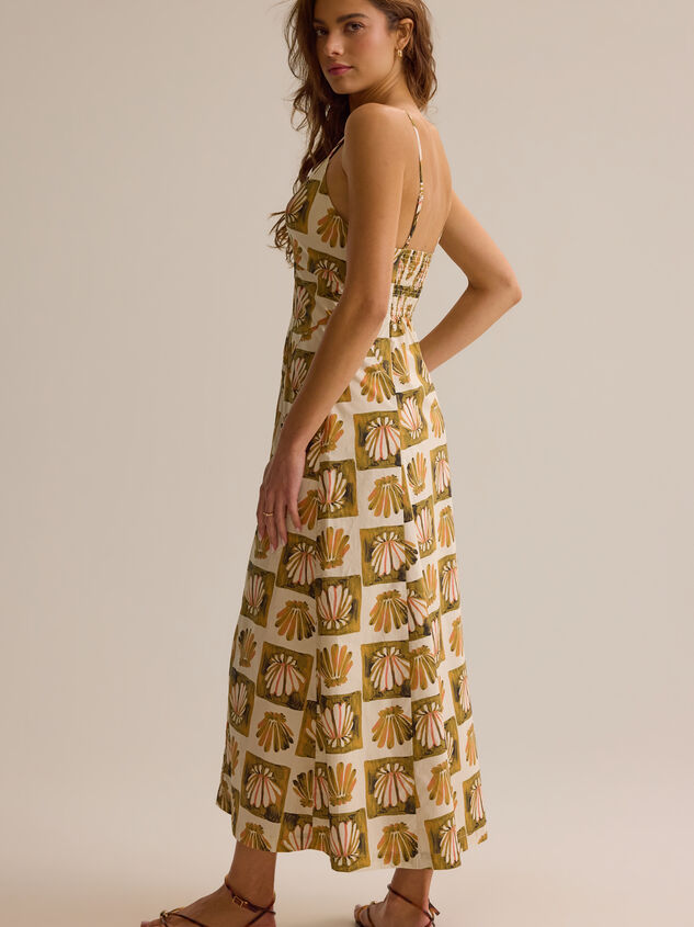 Hayley Shell Maxi Dress Detail 4 - AS Kids