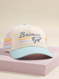 Striped Bronco Trucker Hat - ALTAR'D STATE KIDS