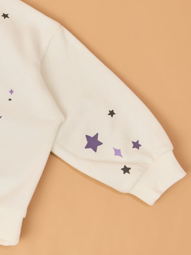 Wicked Cute Graphic Baby Sweatshirt Detail 3 - AS Kids