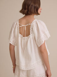 Isolde Lace Baby Doll Top Detail 5 - AS Kids